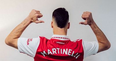 Gabriel Martinelli given new Arsenal squad number with forward set to stay