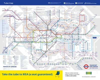 First Tube map with Elizabeth line published