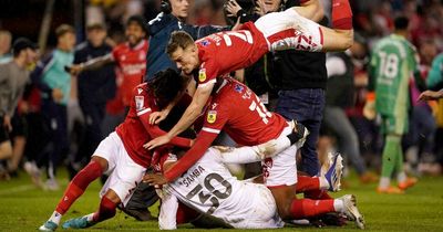 Nottingham Forest ace makes injury quip after jubilant City Ground celebrations