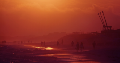 What is the 'blood rain' phenomenon that was set to hit UK this week?