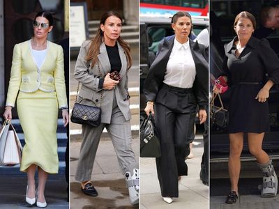 Rebekah Vardy vs Coleen Rooney: A breakdown of their courthouse style -OLD