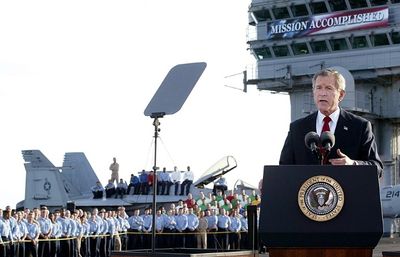 Bush gaffe on 'unjustified' war draws Iraqi ire