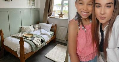 Savvy mum completely revamps her daughter's room for just £51 using Homebase panels