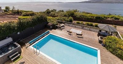 The stunning Scots Airbnb with private outdoor pool, hot tub and sea views