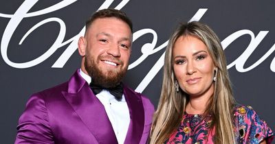 Conor McGregor attends Cannes film festival decked in daring purple suit alongside Dee Devlin