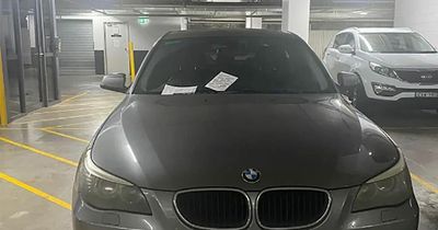 Driver's fury after BMW owner parks in reserved space and leaves 'ridiculous' note