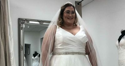 Mum used Covid wedding delay to shed whopping 11 stone - and had to buy whole new dress