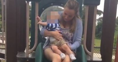 Mum's warning after common playground slide mistake leaves toddler with broken leg