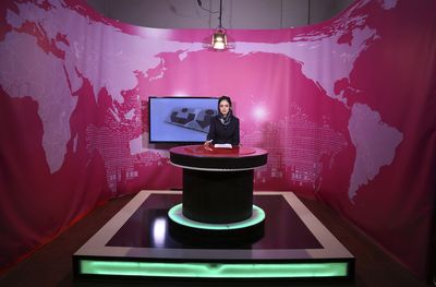 Taliban say female Afghan TV presenters must cover faces on air