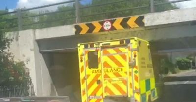 Ireland’s most battered bridge struck by ambulance in latest incident