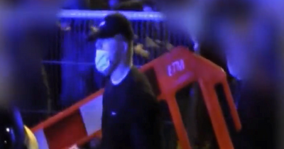 Watch moment man at Bristol riot throws missiles at police and 'goads officers'