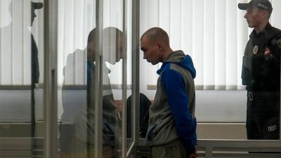 Russian soldier asks widow of victim for forgiveness in Ukraine war crimes trial