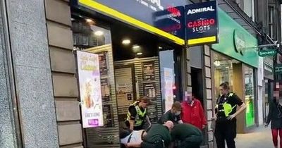 Man rushed to hospital after emergency services race to Edinburgh city centre casino