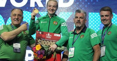 Amy Broadhurst wins World gold as Michael Conlan says 'welcome to the club'