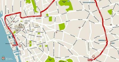 Map shows full route for Liverpool FC victory parade