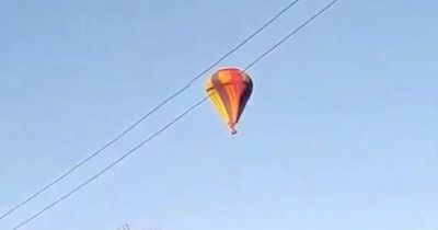 Panicking passengers crash-land tourist hot air balloon after pilot goes overboard