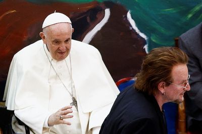 Bono and the Pope harmonize on climate change, girls' education