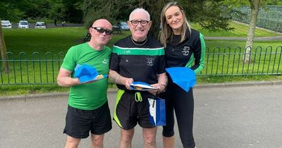 Parkrun double celebrations as Belfast man completes 100th event on his 85th birthday