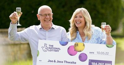 EuroMillions winner didn't even wake his wife up to tell her they'd won £184m prize