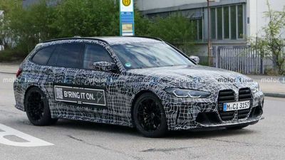 BMW M3 Touring Interior, Exterior Spy Photos Preview June Debut