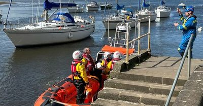 Edinburgh RNLI called out again to rescue woman stranded on Cramond Island