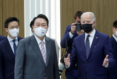 First stop Samsung: Biden touts S.Korean role in securing global supply chains