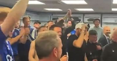 What happened in Everton dressing room after Premier League safety secured against Crystal Palace