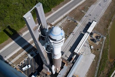 Boeing crew capsule launches to space station on test redo