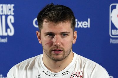 Luka Doncic on his Game 1 scar: ‘Makes me look tough’