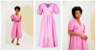 Sainsbury's shoppers love £22 'cute' pink poplin dress