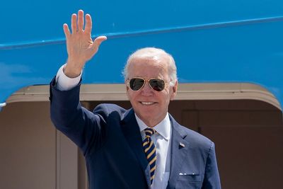 As Biden visits Asia, China launches South China Sea drills