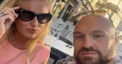 Tyson Fury and his wife Paris enjoy luxurious French holiday on £18k-a-night superyacht