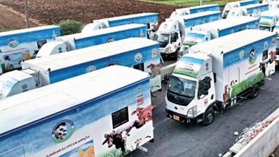 Andhra Pradesh CM YS Jagan Mohan Reddy launches mobile veterinary clinics