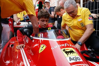 Leclerc will "think twice" about driving historic F1 cars after Monaco crash