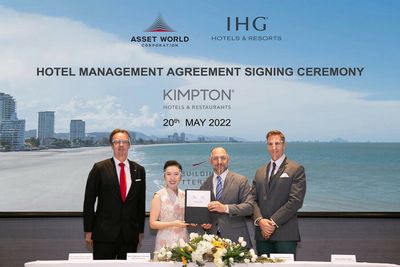 AWC signs agreement with IHG to manage Kimpton Hua Hin Resort