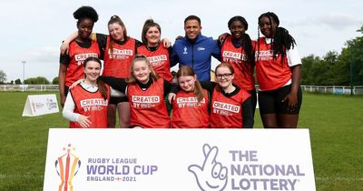 England legend Jason Robinson excited by strides of women's rugby league ahead of RLWC2021