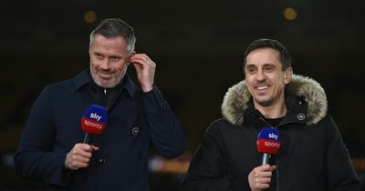 Gary Neville's cheeky response to Richarlison calling out Jamie Carragher