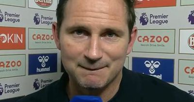 Frank Lampard sends blunt message to anyone questioning Everton celebrations