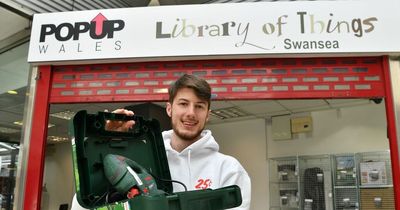 The new shop in Swansea's Quadrant centre where you can borrow expensive household items for next to nothing