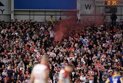 St Helens to take action after crowd trouble mars win over Warrington