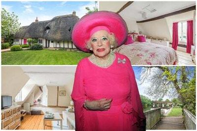 ‘Queen of Romance’ Dame Barbara Cartland’s former home for sale ahead of blue plaque installation