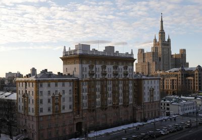 U.S. Embassy welcomes plan to name Moscow square 'Defenders of Donbas'