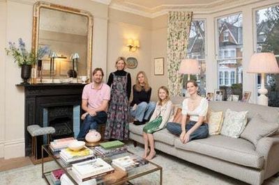 Candy stripes and pom poms: how interior designer Laura Stephens used pattern and texture to transform her tired Dulwich home