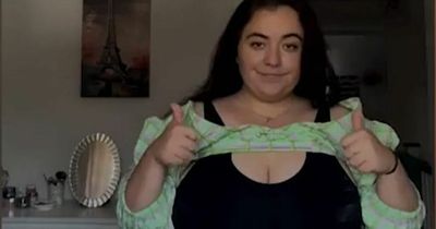 Woman frustrated at Primark sizing after summer top so small it wouldn't go over her chest