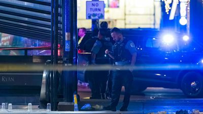 A shooting in Chicago leaves 2 people dead and 8 wounded