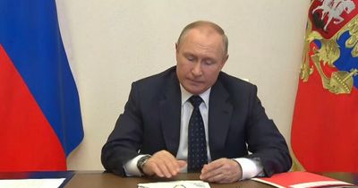 Vladimir Putin in chilling warning about 'real aggression' against Russia in new speech