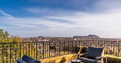Stunning Edinburgh duplex flat with terrace overlooking city skyline hits the market for under £1m