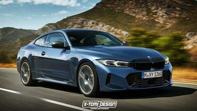 BMW 4 Series Coupe Facelift Rendering Proposes Switch To Smaller Grilles