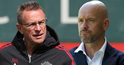 Ralf Rangnick confirms WhatsApp exchange with Erik ten Hag to plot Man Utd revival