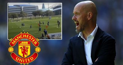 Erik ten Hag's intense training session hints at what's in store for Man Utd players